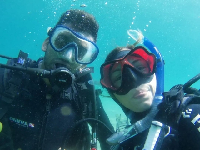 Divertido día de buceo