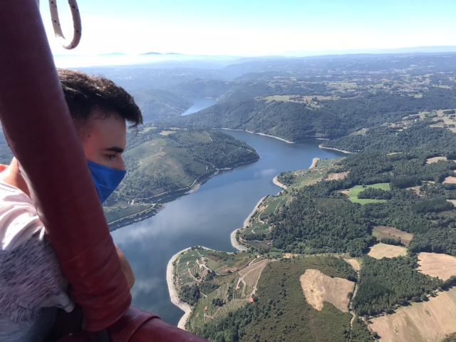  No balão sobre a Ribeira Sacra 