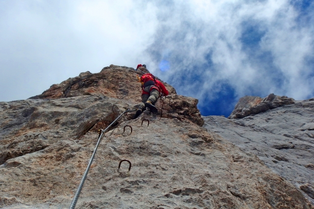  Klettersteig in Montseny