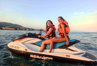 Ruta moto de agua por la Playa de Alcoceber 1 hora