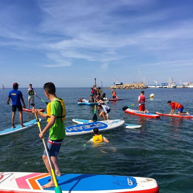  Uscita in paddle surf a Mazarrón 