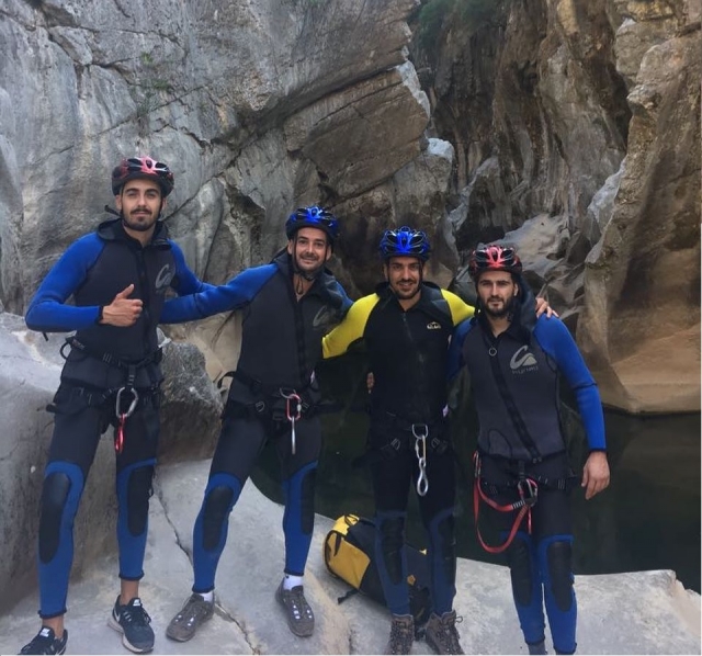  Canyoning entre amis 