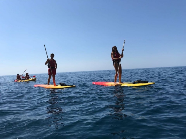 Unterwegs mit den Paddle-Surfbrettern 