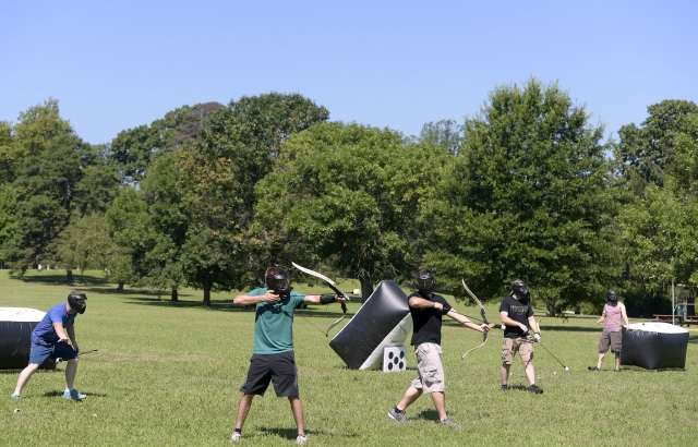  Outdoor-Bogenschießen-Fangspiel 