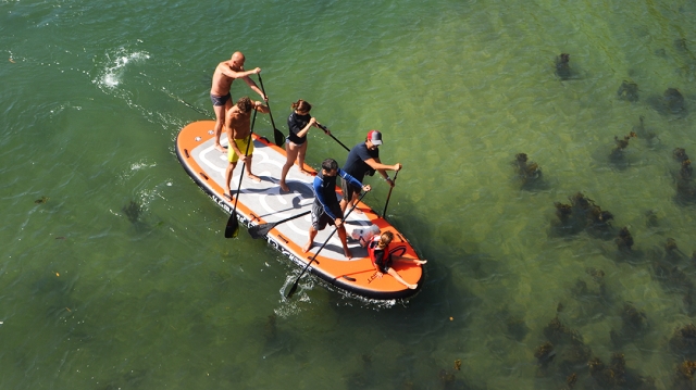 Renta de Big SUP en Ría de Cedeira, 2 horas Renta de Big SUP en Ría de Cedeira, 2 horas