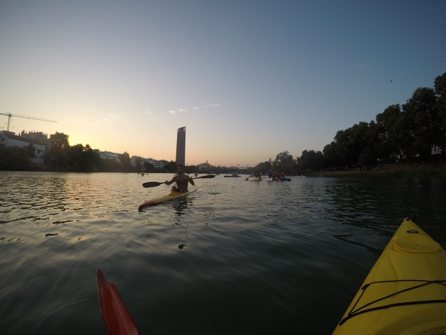  In canoa sul Guadalquivir