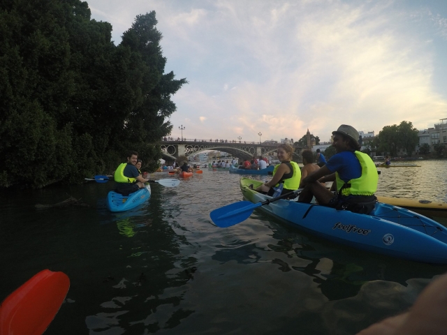  Itinerario in canoa per Siviglia 
