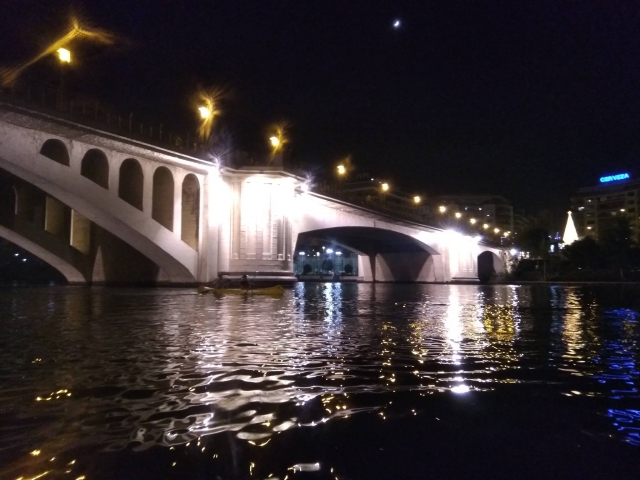  In canoa di notte lungo il Guadalquivir 