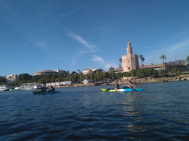Ruta en canoa por el Guadalquivir 