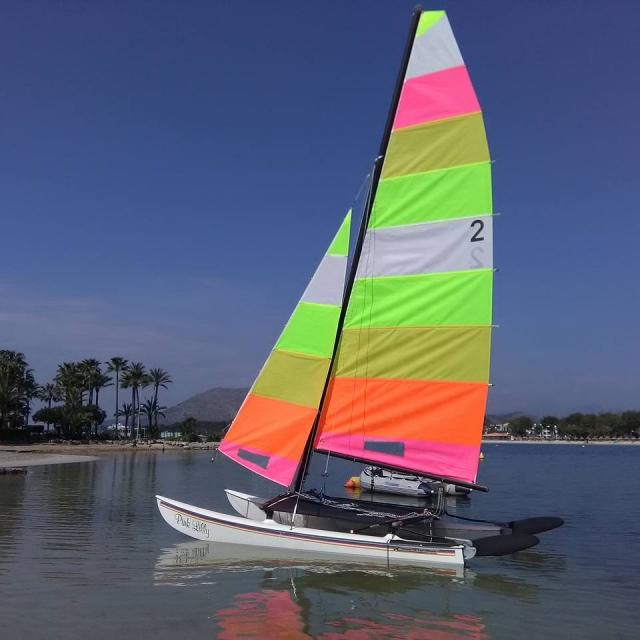  Navegar no catamarã