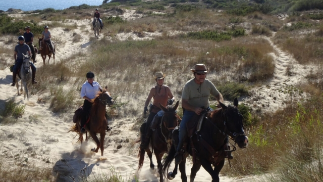 Excursión ecuestre por la costa de Cádiz