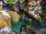 Barranquismo Cerrada del Utrero en Cazorla 5 horas