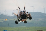 Vuelo para dos paramotor y pilotaje 5km Málaga