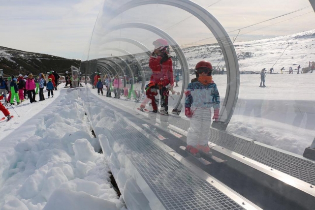 Kinder in Alto Campoo 