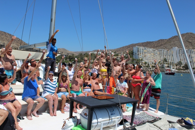 Catamaran tour of Maspalomas 