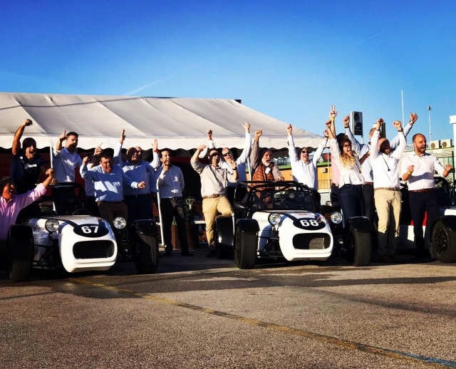 Team sur le circuit de Jarama 