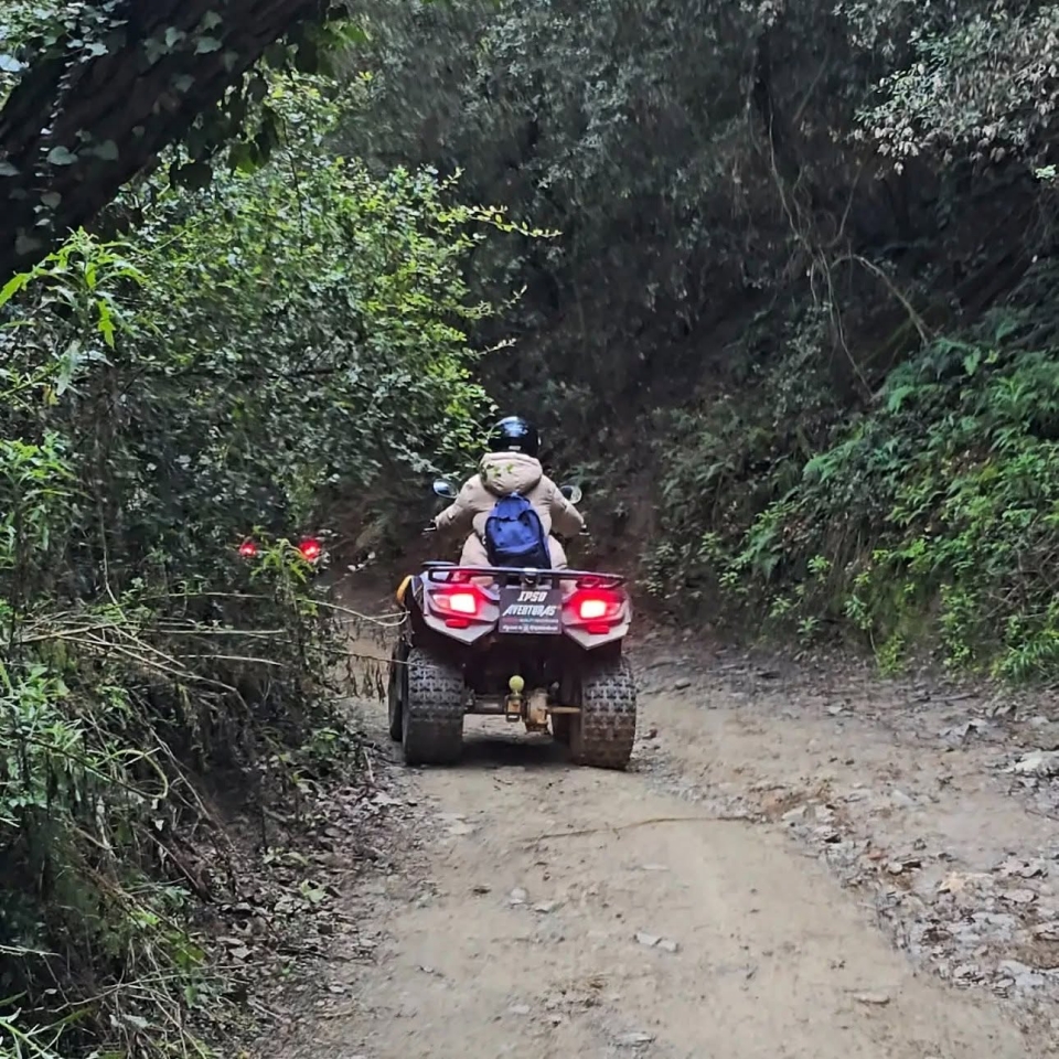Pilota un quad por el Montnegre