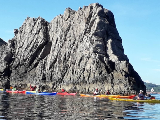 Percorso in kayak e snorkeling a Es Figueral 3 ore Adulti