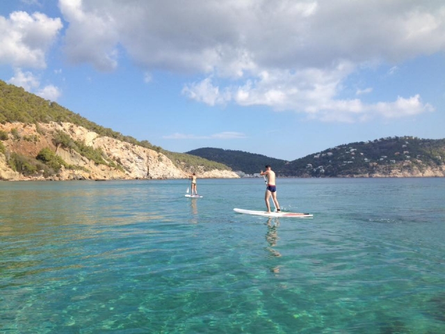  Paddle surf em Ibiza 