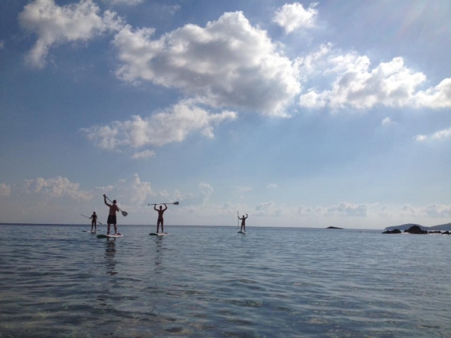 Rota de paddle surf por Ibiza 