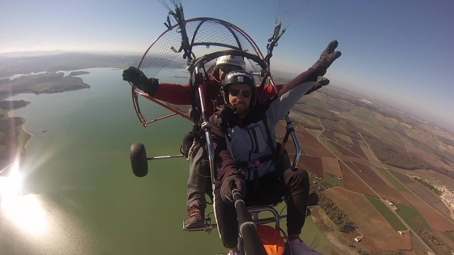 Volando por el cielo de Cádiz