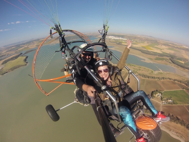  Paramotor em Cádiz 
