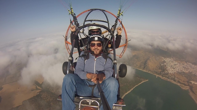  Paratrike de dois lugares 