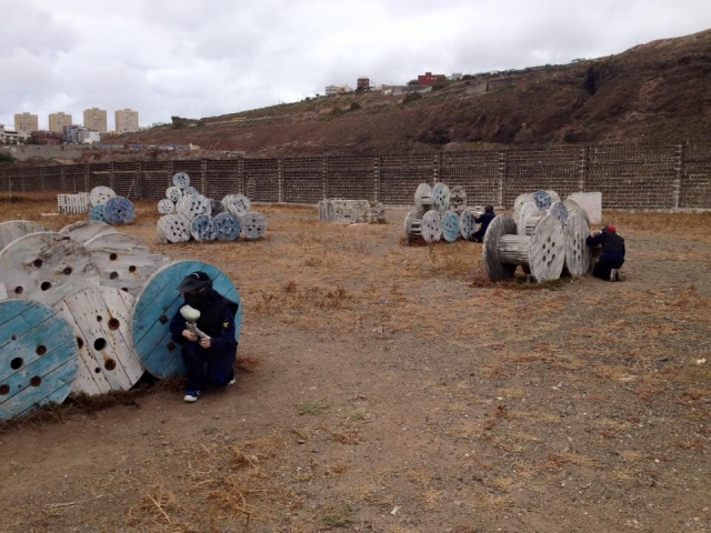 Batalla de paintball en Las Palmas