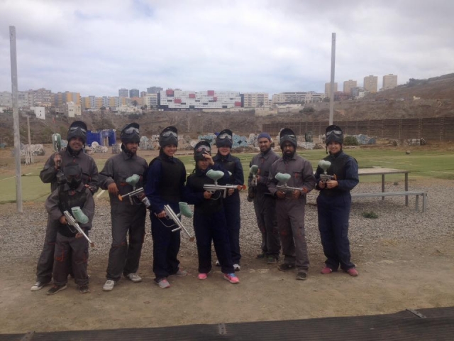 Equipo paintball