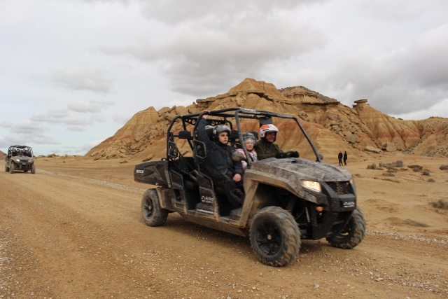 Ruta en buggie por las Bardenas Reales 
