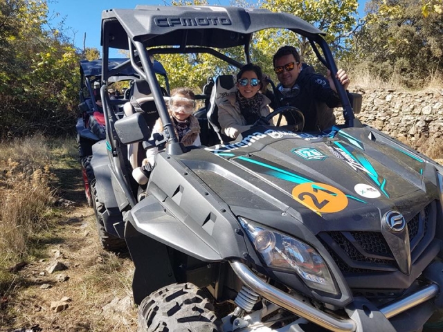 Familia en buggy