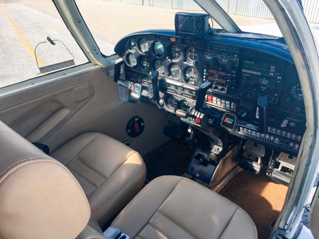  Intérieur de l'avion