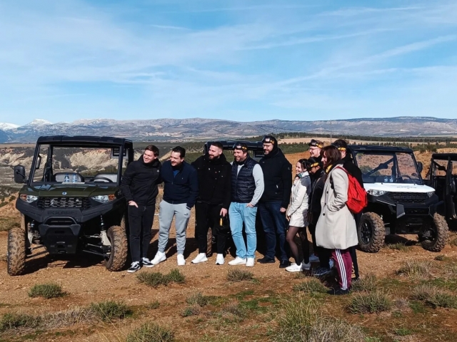  Route de buggy de 6 personnes 