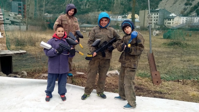Equipo de paintball