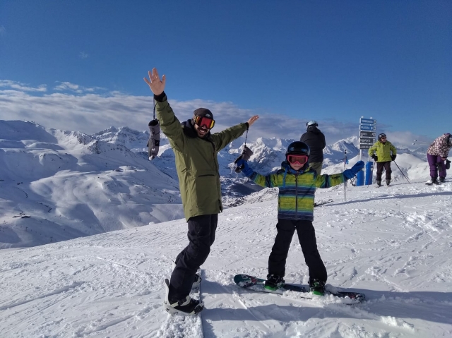 Snowboardkurse in Astún 