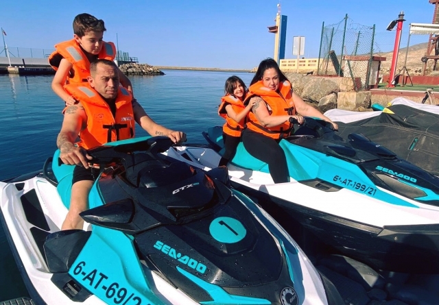 Excursión en jet ski por Aguadulce 