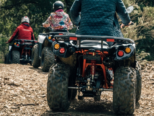 Das Quad genießen 