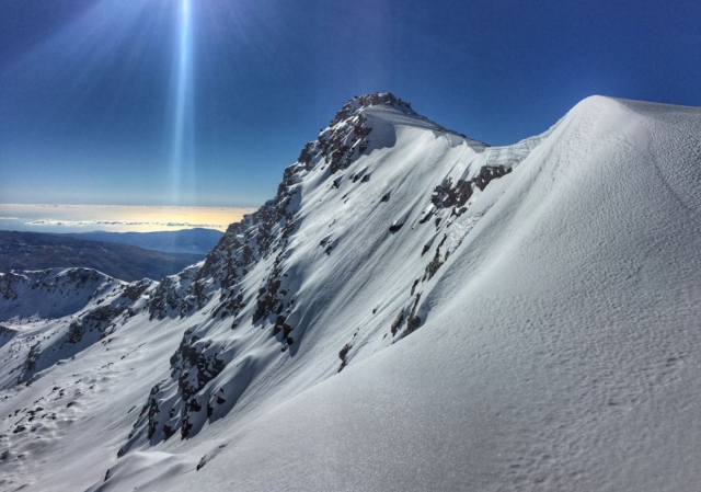 Zonas nevadas para escalar