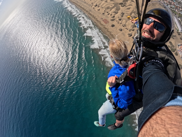  Ausblick auf Maspalomas und seine Dünen 