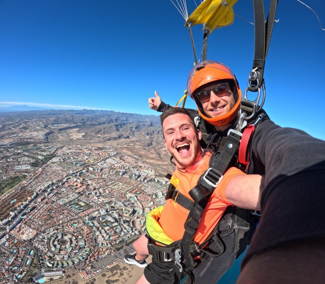  Pára-quedismo em Maspalomas 