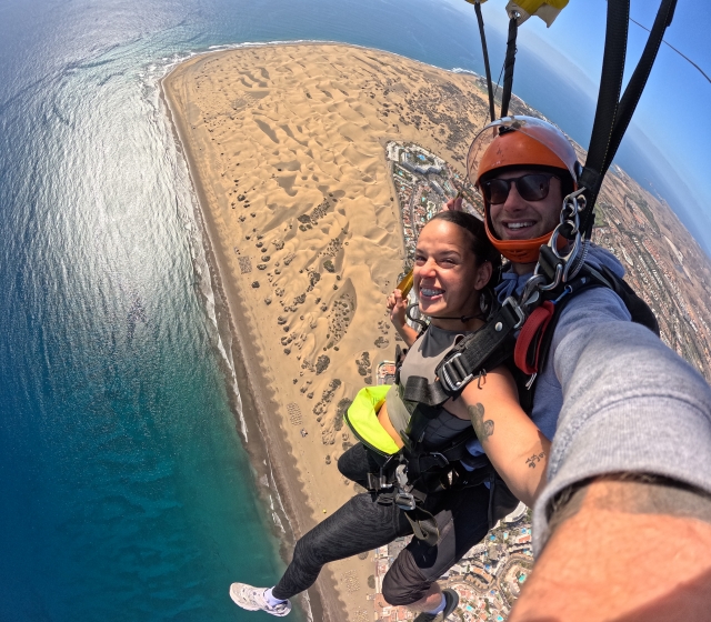 Pára-quedismo em Maspalomas 