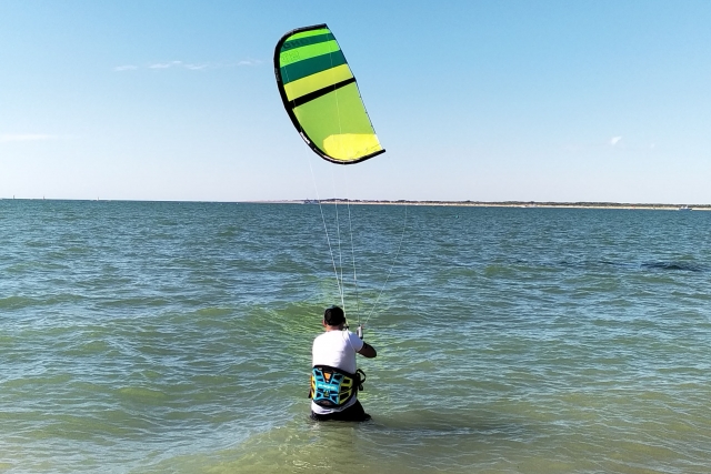 Kitesurf class in Cádiz 