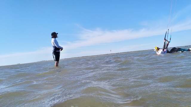  Learning kitesurfing in Puerto de Santa María