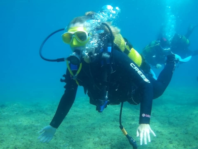 Curso de buceo en Tosa de Mar