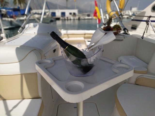 Champán a bordo 