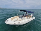 Renta barco Allegra con licencia Santa Pola 4 h