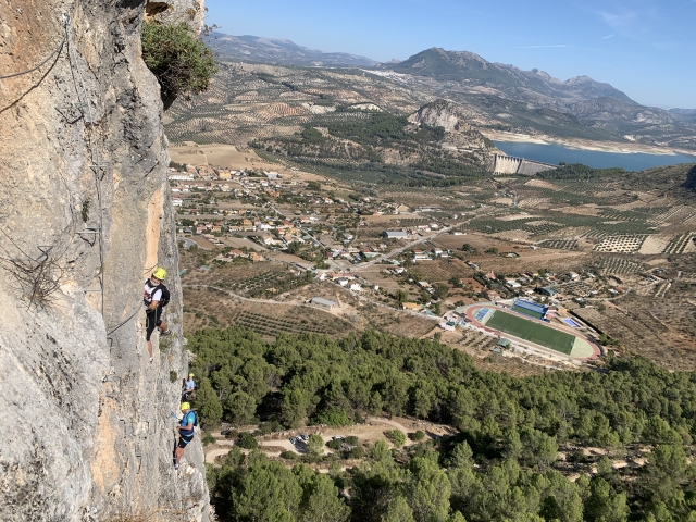 Via Ferrata Cuevas de San Marcos 