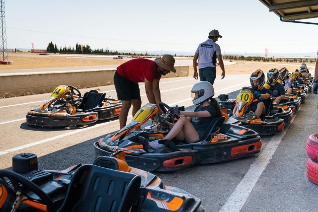 Gran premio de karting en Zaragoza