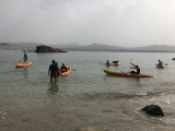 Ruta en kayak por la Playa de Rodeira, 1 hora