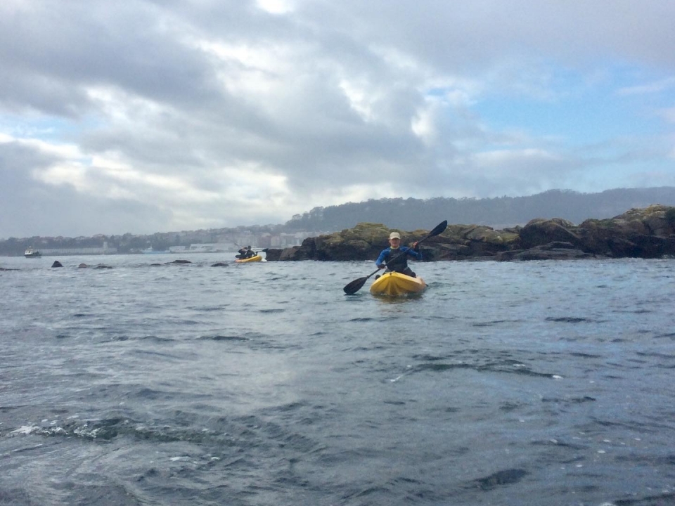Ruta en kayak por Rodeira Ruta en kayak por Rodeira